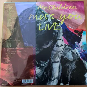 Mr. Children miss you LIVE DVD