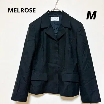 멜로즈 MELROSE 테일러드 자켓 일본제 블랙 비즈니스