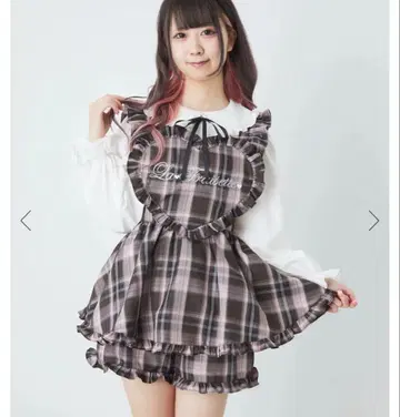 Ank Rouge 하트 에이프런 셋업