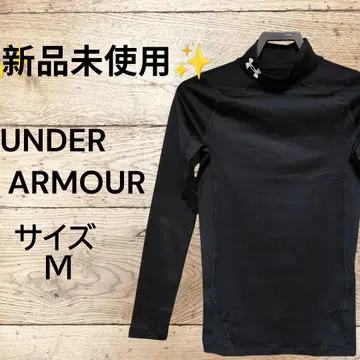 미사용 새상품 UNDER ARMOUR 콜드기어 롱 슬리브 블랙 [ M ]