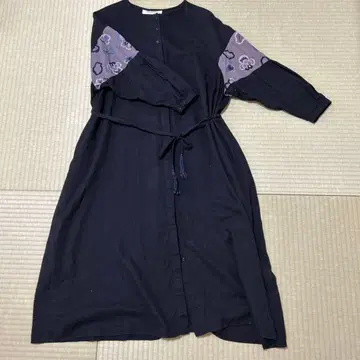 muuc 코튼 자수 원피스