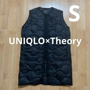 새상품급 유니클로 UNIQLO 띠어리 울트라 라이트 다운 롱 베스트 경량