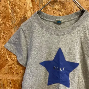 AE9380 ROXY 반팔 T셔츠 그레이 여성용 M