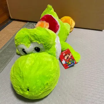 슈퍼 마리오 특대 사이즈 흐물흐물 봉제 인형 요시 택 포함