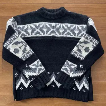 sacai 사카이 노르딕 스웨터