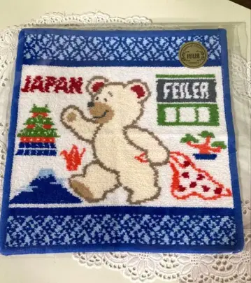 FEILER Japan 리베군 손수건 레어 디자인