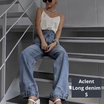 Aclent long denim S black