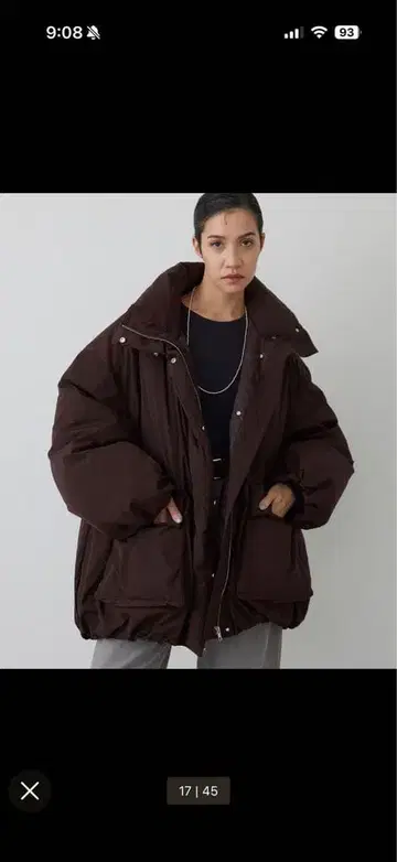 윔 가젯 다운 자켓