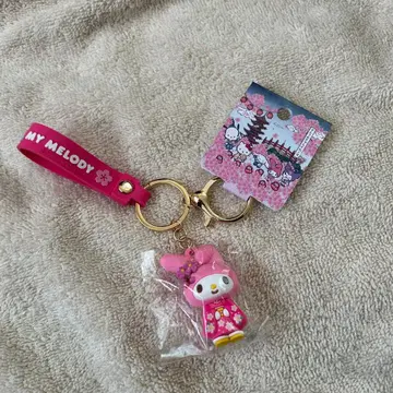 치바현 나리타산 MY MELODY 기모노 키링