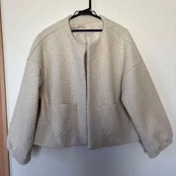 시마무라 choco 크루넥 박스 자켓