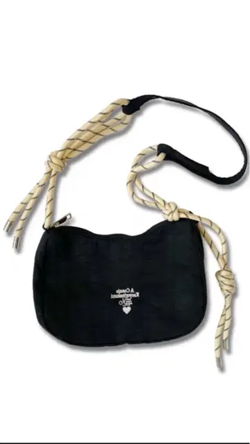 카오요리나카미 ROPE shoulder BAG BLACK 새상품
