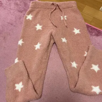 젤라또피케 하자 미사용 새상품 별 패턴 팬츠