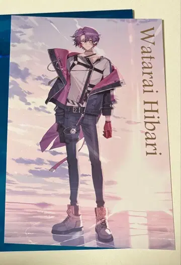 마네키네코 니지산지 CROSSING TONES 와타라이 히바리 엽서