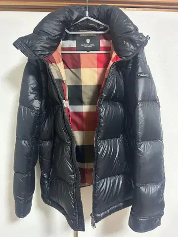 블랙 라벨 크레스트브릿지 다운 자켓 블랙