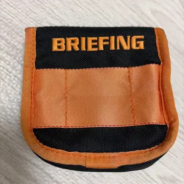 BRIEFING 퍼터 커버 블랙/오렌지