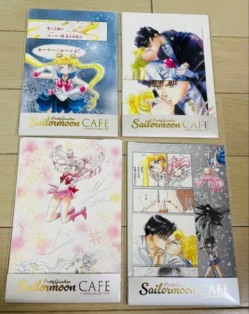 세일러문 카페 엽서 5종 세트 A BC D 세일러문 스토어