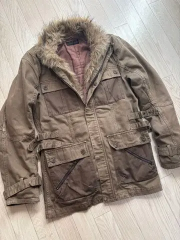 00s Morgan 모터 사이클 코트 사파리 자켓 퍼 시크 스타일