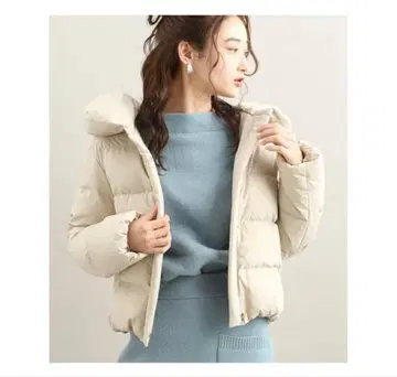 비스 다운 자켓 M 숏 기장