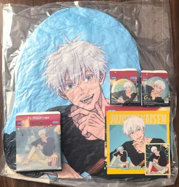 주술회전 세가 럭키 쿠지 고죠 사토루 컴프 세트