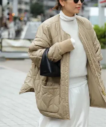 두 번째 클래스 CALUX 캐릭터 QUILTED 자켓 리버서블 새상품급