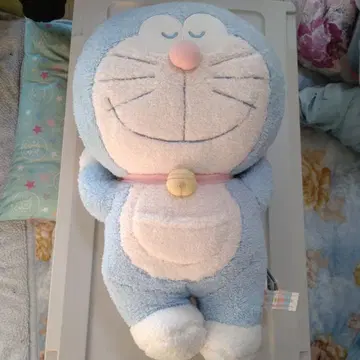 도라에몽 봉제 인형 본체 스카이블루