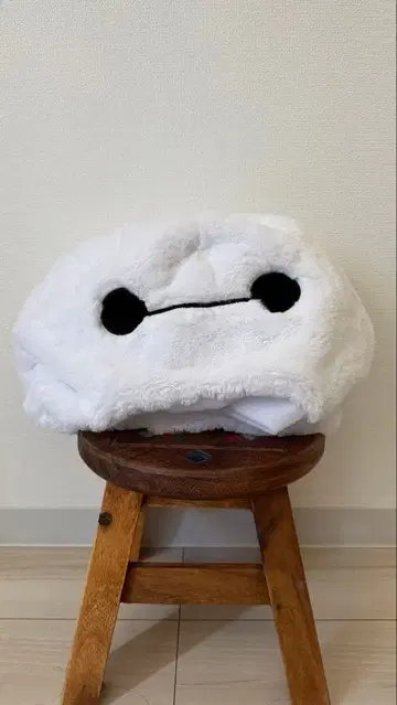 베이맥스 플리스 모자