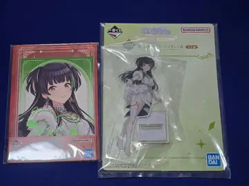 샤니마스 마유즈미 후유코 제일복권 아크릴 스탠드 초대장 세트