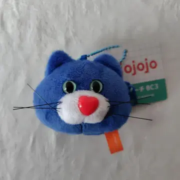 mojojojo 페이스 파우치 BC3 파랑 고양이 Nicky