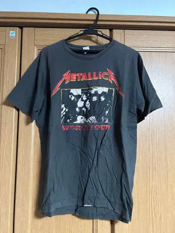 Metallica Worry Tour 밴딩 티셔츠 XL