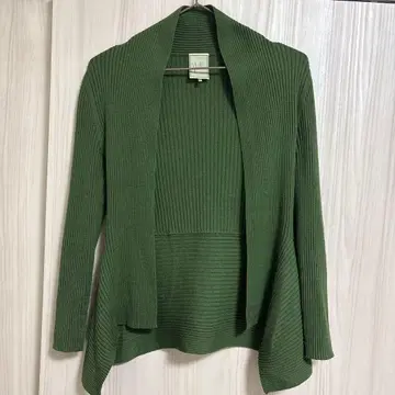 시빌라 스테디셀러 리브 가디건 그린 M 사이즈