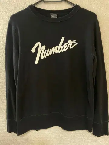 Number 9 블랙 트레이닝복 엘보 배치 포함 사이즈 2
