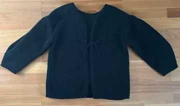 [새상품급] KBF 2WAY 보아 자켓 블랙 프리 사이즈