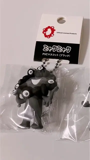 블랙 미야쿠미야쿠 PVC 마스코트 미야쿠미야쿠A 간사이 만박