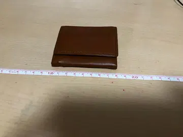 소메스 안장 코인 케이스 브라운