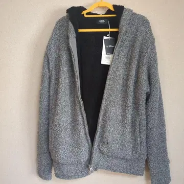 AZUL by moussy 그레이 보아 후드티 새상품