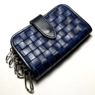 lkk1 LIN-KU 키케이스 6연 동전 지갑/코인 인트레차트 가죽