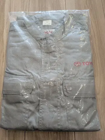 [ 새상품 ] TOYOTA 작업복 그레이 LL 사이즈