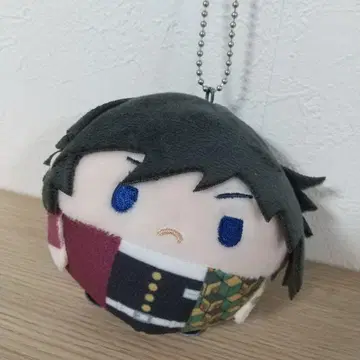 새상품급 귀멸의 칼날 토미오카 기유 후와코로링 봉제 인형 마스코트 키링