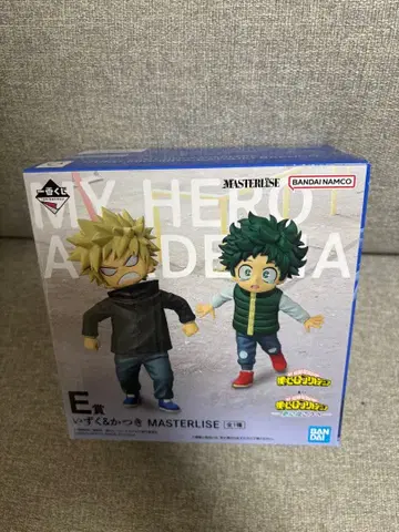 나의 히어로 아카데미아 제일복권 E상 이즈쿠&카츠키 피규어