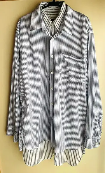 DRIES VAN NOTEN 드리스반노튼 스트라이프 레이어드 셔츠