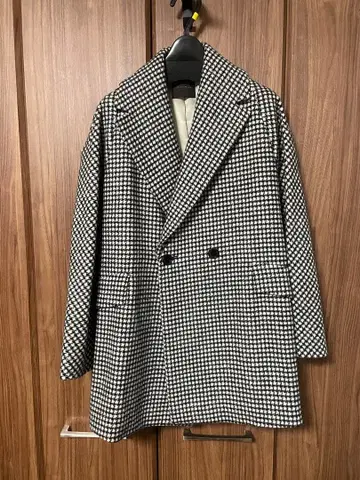 미사용 울 캐시미어 코트 tomorrowland collection