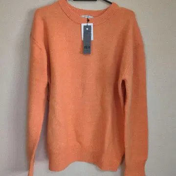 JEANASIS 오렌지 긴팔 니트 F 사이즈