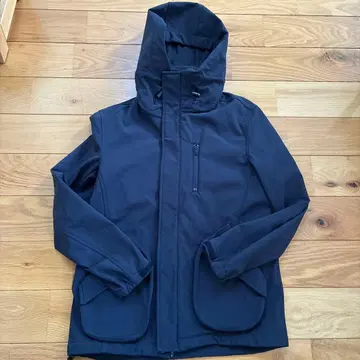 INHERIT 다크 블루 마운틴 후드티 40