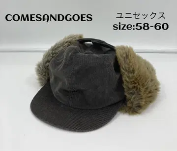 SALE COMESANDGOES 퍼 귀마개 플라이트 캡 M