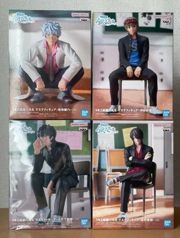 3학년 Z반 긴파치 선생님 데스크 피규어 4종 세트