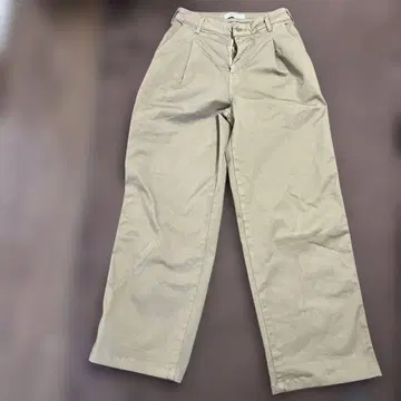 SOMETHING 베이지 와이드 팬츠 S 사이즈