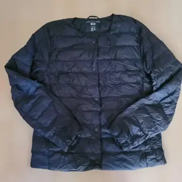 블랙 다운 자켓 M