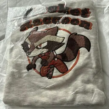 MARVEL 가디언즈 오브 갤럭시 로켓 트레이닝복 미개봉 새상품