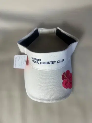 TOSA COUNTRY CLUB 바이저 화이트