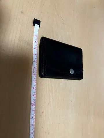 abrAsus 3단 접이식 지갑 블랙